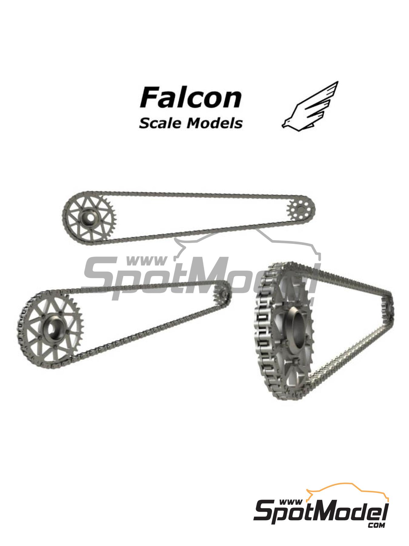 Falcon Scale Models FSM015: Chain set 1/12 scale - Yamaha YZR M1